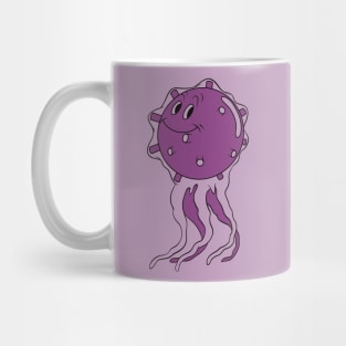 Fleischer style Jellyfish Mug